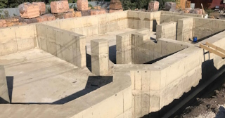 Фундамент с цокольным этажом под ключ заказать в Керчи - фундамент цокольный этаж под ключ цена от 7348 руб за м2