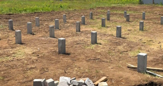 Фундамент на забивных жб сваях под ключ в Керчи - фундамент из забивных железобетонных свай цена от 3202 руб/м2
